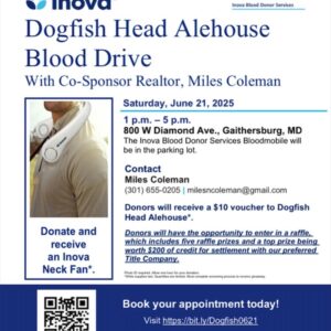 Blood Drive at Dogfish Head Alehouse